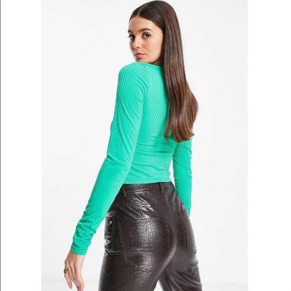 Long Sleeve Rib Top - Picture 3 of 10